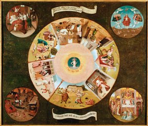 La table des sept péchés capitaux