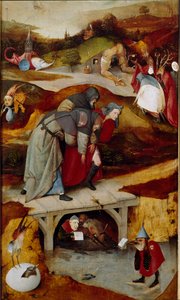 Triptyque des tentations (détail) - Hieronymus Bosch