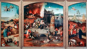 Triptyque de la Tentation de Saint Antoine, vers 1480-1516 - Hieronymus Bosch