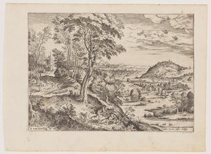 Céphale et Procris, tirés de Paysages avec scènes bibliques et mythologiques
