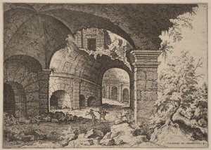 Huitième vue du Colisée - Hieronymus Cock