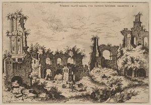 Ruines du Palatin avec le Septizonium