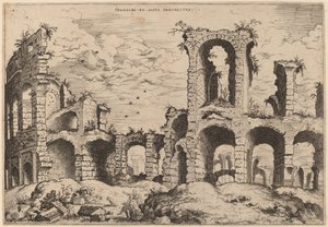 Deuxième vue du Colisée - Hieronymus Cock