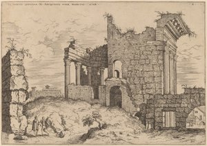 Deuxième vue du Forum de Nerva - Hieronymus Cock