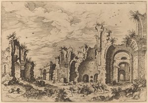 Les Thermes de Dioclétien - Hieronymus Cock