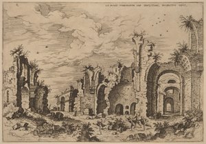 Les thermes de Dioclétien - Hieronymus Cock