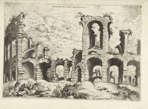 Deuxième vue du Colisée à Rome