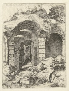 Sixième vue du Colisée à Rome - Hieronymus Cock