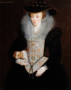 Portrait de Lady Bennet, vers 1590