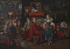 La parabole des vierges sages et des vierges folles - Hieronymus Francken II