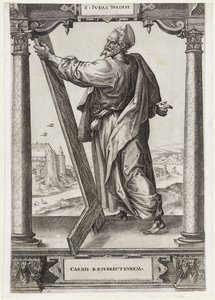 Saint Jude Thaddée (série: Christ et les douze apôtres, et Saint Paul)