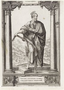 Saint Matthieu - Hieronymus Wierix