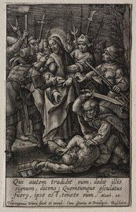 La Passion : La trahison du Christ - Hieronymus or Jerome Wierix