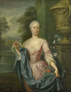 Portrait de Claudine van Royen (née en 1712), épouse de Pieter Teding van Berkhout
