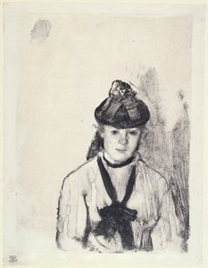 Portrait of Ellen Andrée - Hilaire Germain Edgar Degas