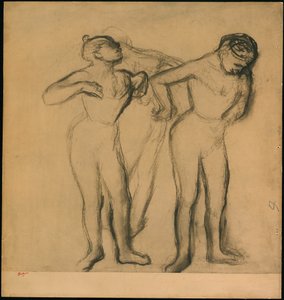 Trois danseurs - Hilaire Germain Edgar Degas