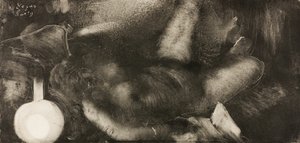 Femme allongée sur son lit - Hilaire Germain Edgar Degas