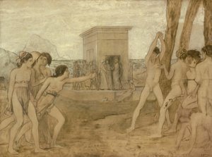 Les jeunes filles spartiates défient les garçons - Hilaire Germain Edgar Degas