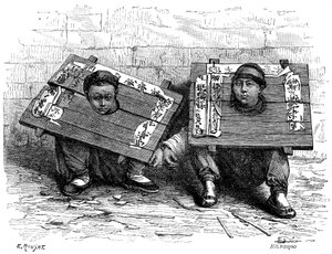 Le pilori au Japon avant la révolution, 1895