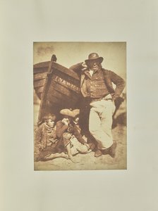 [James Linton et trois garçons]