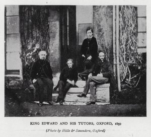 Le roi Édouard VII et ses tuteurs à l