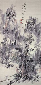 Bois de printemps, pluie passagère
