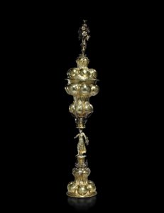 Coupe Minerva de Medingen, vers 1650 (argent et vermeil)