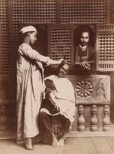 Barbiers au travail