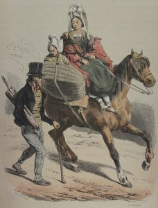 La Normandie Jules Janin illustration 161 - Hippolyte Bellange