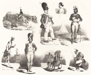 Huit Vignettes - Hippolyte Bellange
