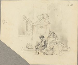 Figures à un Service Religieux