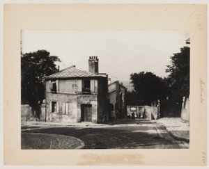 Une rue à Montmartre, Paris, vers 1890