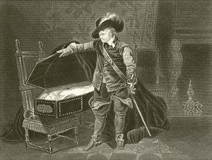 Cromwell regardant le corps de Charles Ier - Hippolyte Delaroche