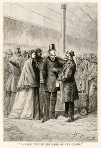 Je vous arrête au nom de la Reine, de Le Tour du Monde en Quatre-vingts Jours par Jules Verne (1828-1905), 1873