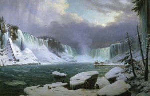 Chutes du Niagara en hiver