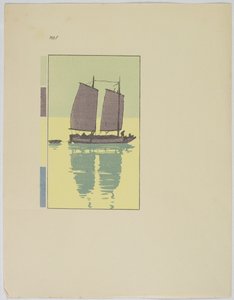 Un Jonque, Planche No. 1, fin du 19e-milieu du 20e siècle