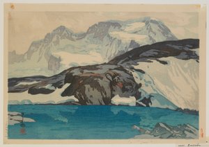 Breithorn, époque Taisho - Hiroshi Yoshida