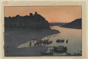 Rivière Kiso, époque Showa - Hiroshi Yoshida