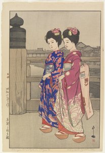 Le Grand Pont de Sanjo à Kyoto - Hiroshi Yoshida