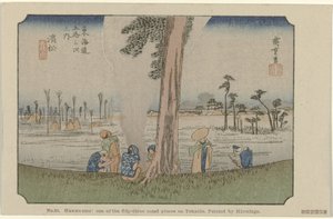 Hamamatsu (série La Tōkaidō de Hiroshige) - Hiroshige (I) , Utagawa
