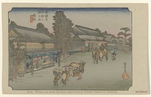 Narumi, De Tôkaidô de Hiroshige - Hiroshige (I) , Utagawa