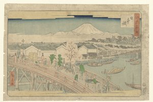 Nihonbashi - Hiroshige (II) , Utagawa