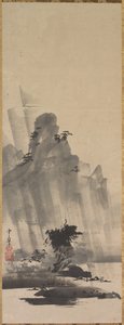 Montagne et rivière en tempête - Hirowatari Setsuzan