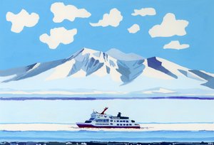 Navire de glace dérivante