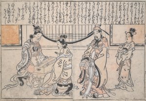 Yang Guifei joue tandis que l