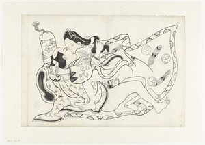 Représentation érotique - Hishikawa Moroshige (attributed to)