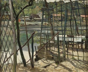 Paysage de Meudon, France - Hjalmer Eilif Emanuel Peterssen