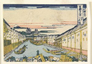 Pont Nihonbashi à Edo, 1835-40