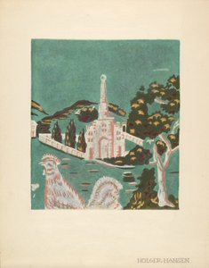 Détail de boîte à chapeau, vers 1940