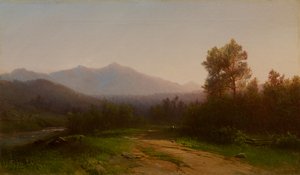 Paysage de la rivière Hudson
